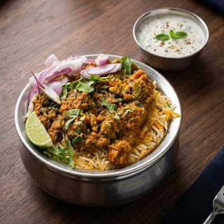 Veg Kheema Biryani